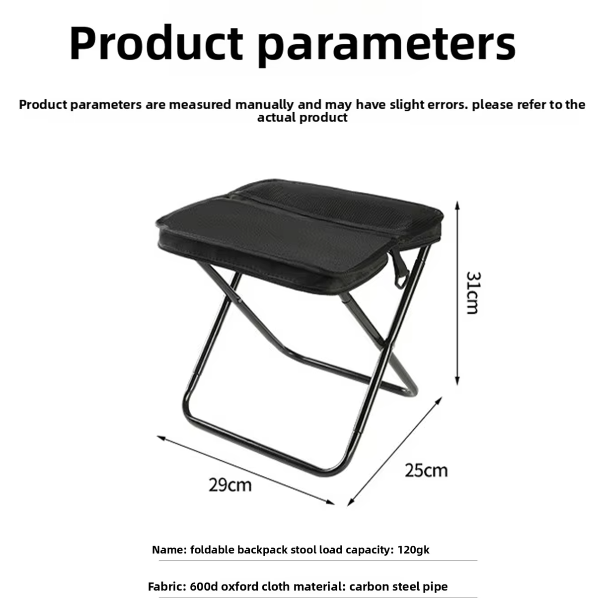 Portable Ultralight Mini Folding Stool – Compact Outdoor Camping Seat