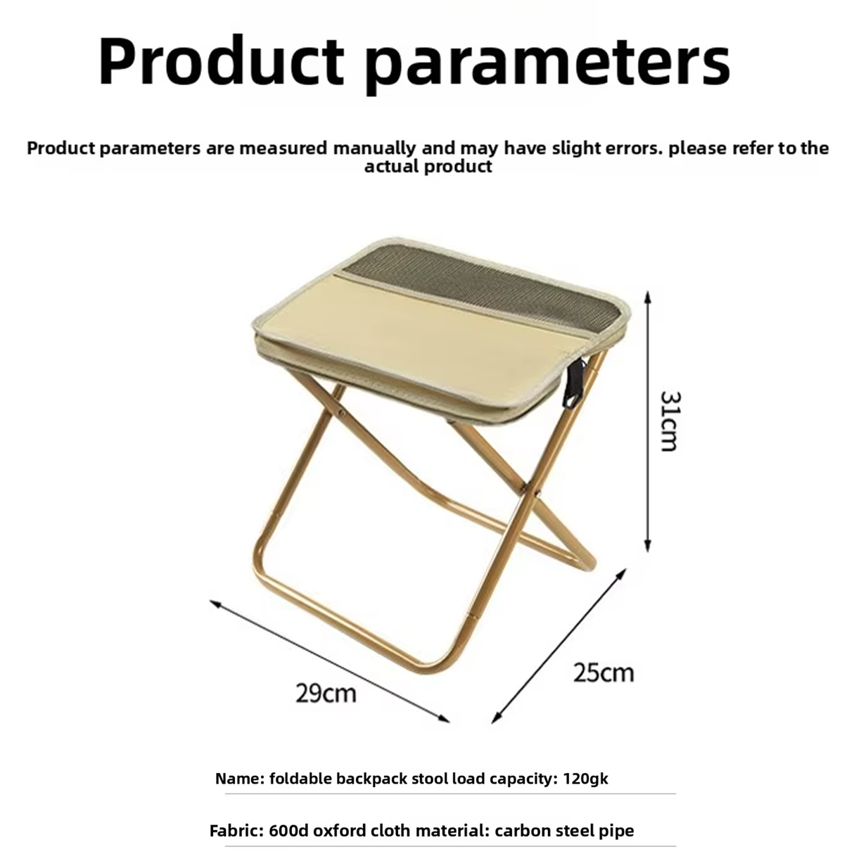 Portable Ultralight Mini Folding Stool – Compact Outdoor Camping Seat