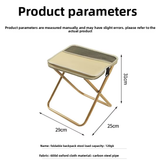 Portable Ultralight Mini Folding Stool – Compact Outdoor Camping Seat