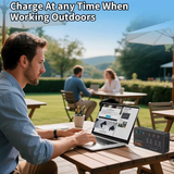 Volt Mate 150W Mini Portable Power Station with AC Outlet, 27000mAh Lithium Power Bank by Blue Fire
