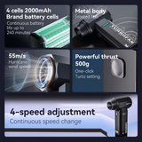 Powerful 4-Speed Mini Turbo Fan 350W by BOOSTER | Air Blower | SASKA Trading Dubai UAE
