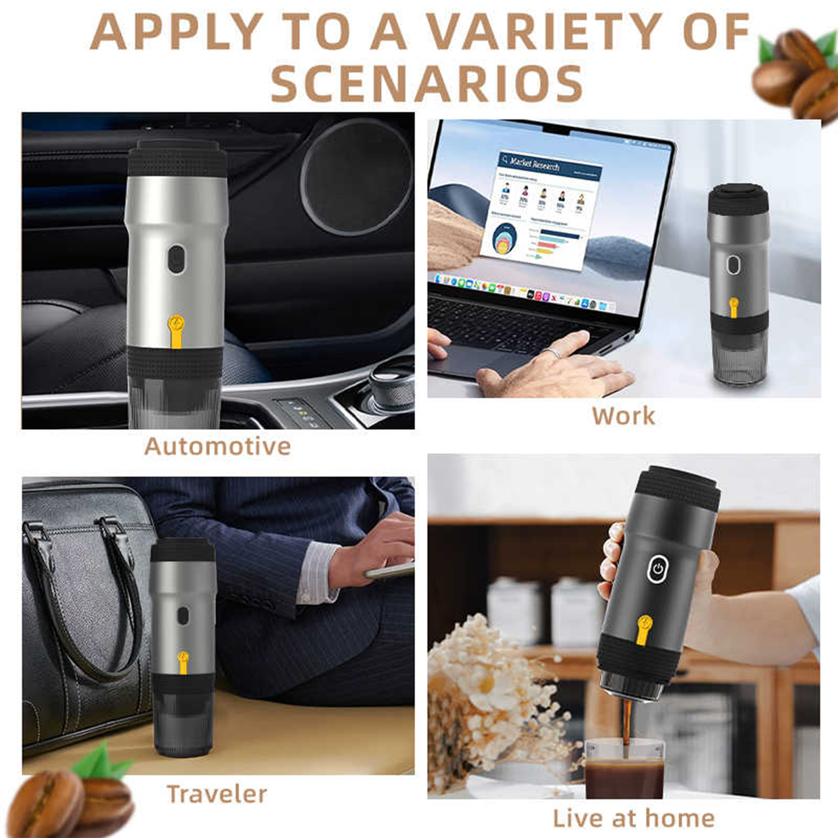 Premium Portable Espresso Machine | Coffee Maker | SASKA Trading Dubai UAE