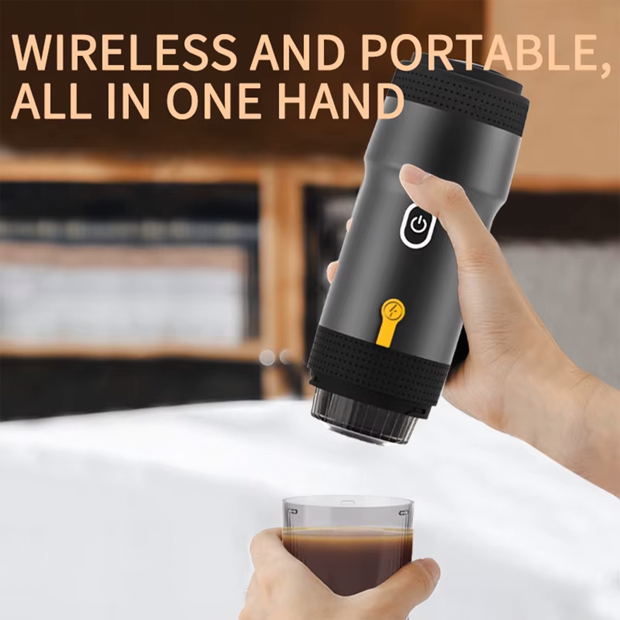 Premium Portable Espresso Machine | Coffee Maker | SASKA Trading Dubai UAE
