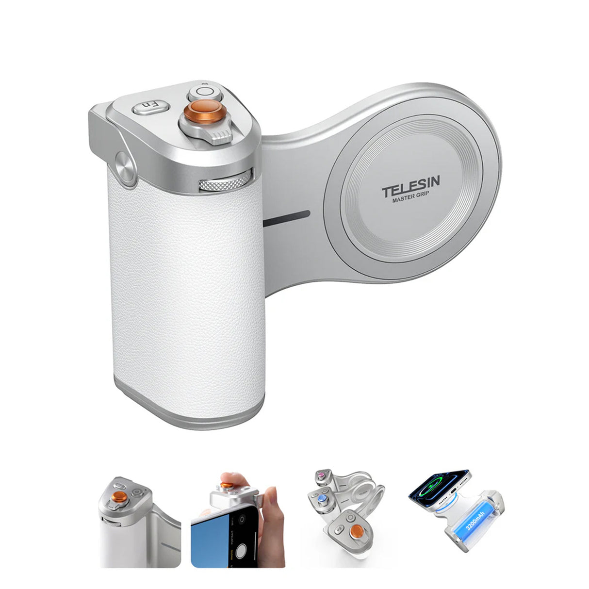 Telesin megnetic phone camera grip pro shot imaging - saska - saska.ae