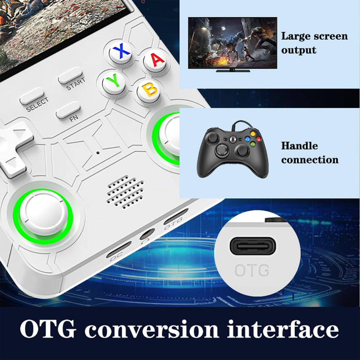 R36 Ultra Pocket Arcade, Retro Handheld Game Console
