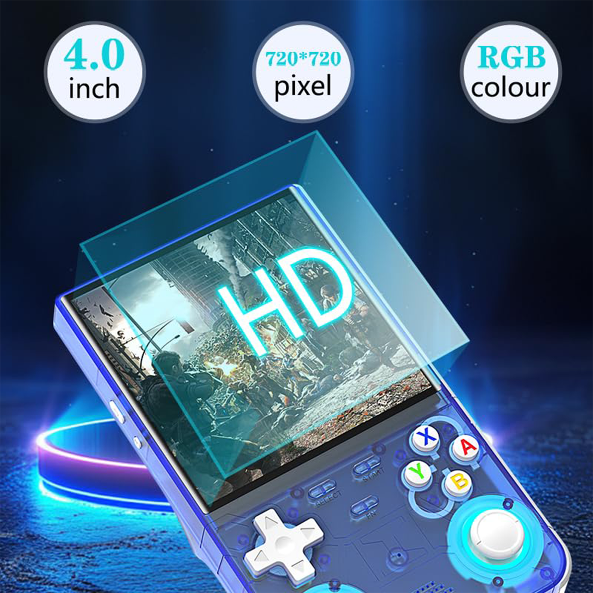 R36 Ultra Pocket Arcade, Retro Handheld Game Console