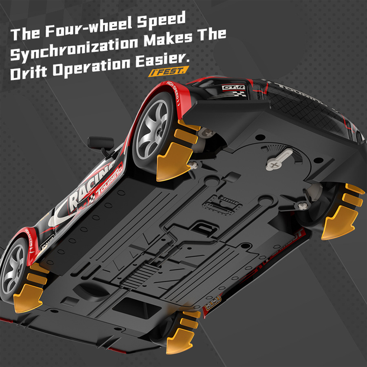 RC Drift Car – 15KM/H Speed, Rechargeable Battery | RC car | SASKA Trading Dubai UAE