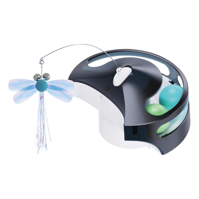 ROLA PetPal Interactive Toys Module with App-Controlled Play Stick, Rolling Ball & Laser Game by Enabot | AI Robot | saska | saska.ae