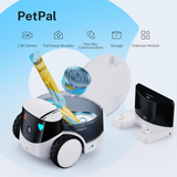 ROLA PetPal Robot Camera – Mobile Indoor Pet Monitoring Robot with HD Live Video, Two-Way Audio & App Control by Enabot