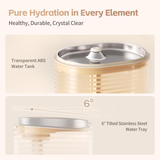 ROLA Smart Pet Water Fountain with Smart App Hydration Monitoring, Wireless Pump & 2L Filtration System - Cordless Version by Enabot