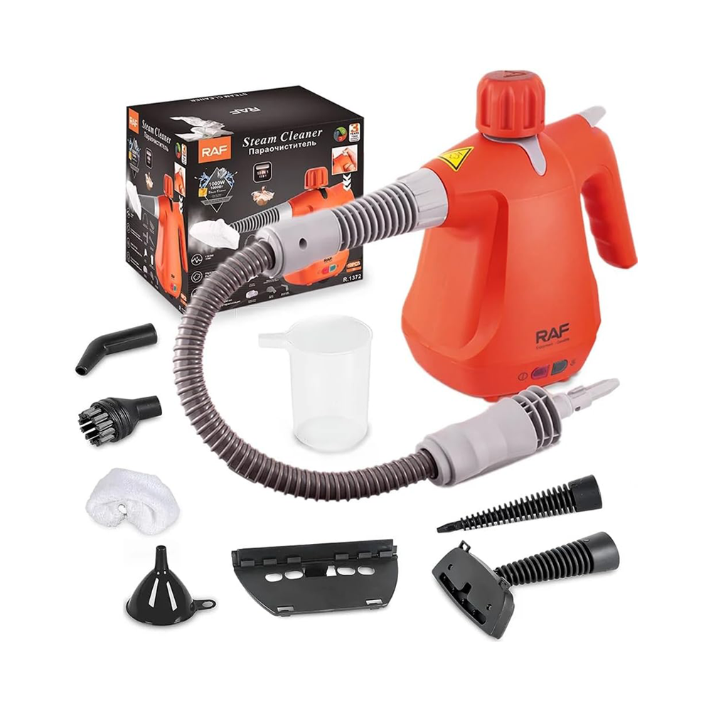Multi-Purpose Steam Cleaner with Complete Accessory Kit by RAF  Pressure Steam Cleaner SASKA Trading