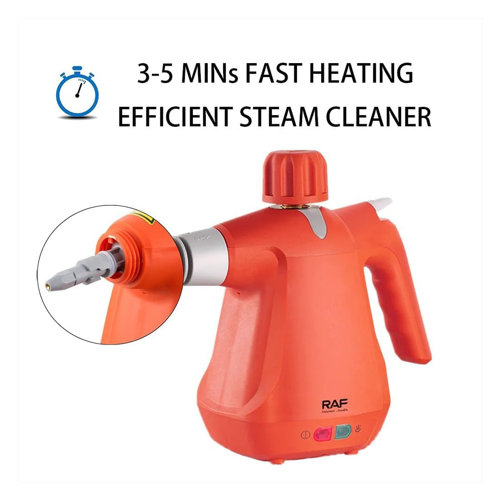 Multi-Purpose Steam Cleaner with Complete Accessory Kit by RAF  Pressure Steam Cleaner SASKA Trading
