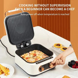 3-in-1 Electric Grill Hot Pot with Double Pan Frying 2.4L by RAF