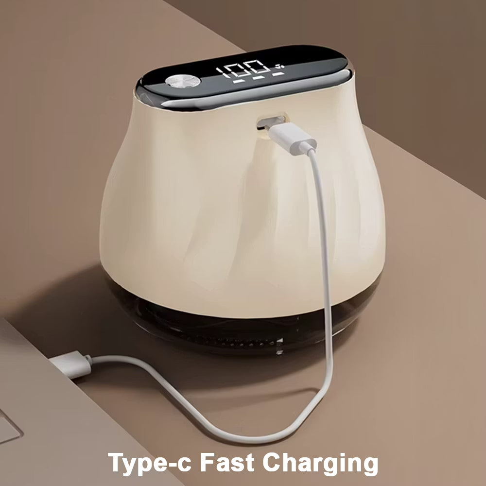 Rechargeable Fabric Shaver with Digital Display | Lint Remover | SASKA Trading Dubai UAE