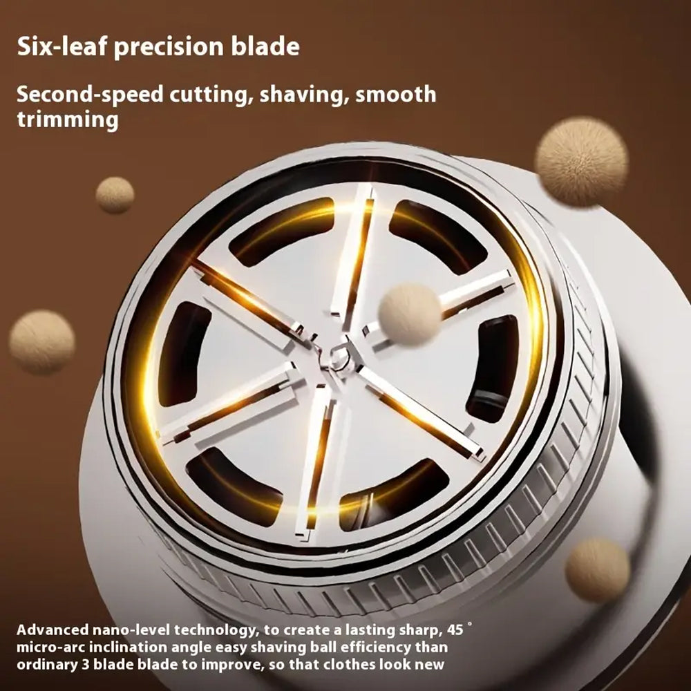 Rechargeable Fabric Shaver with Digital Display | Lint Remover | SASKA Trading Dubai UAE