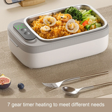Portable Electric Lunch Box Stainless Steel - Food Warmer by VVU&CCO