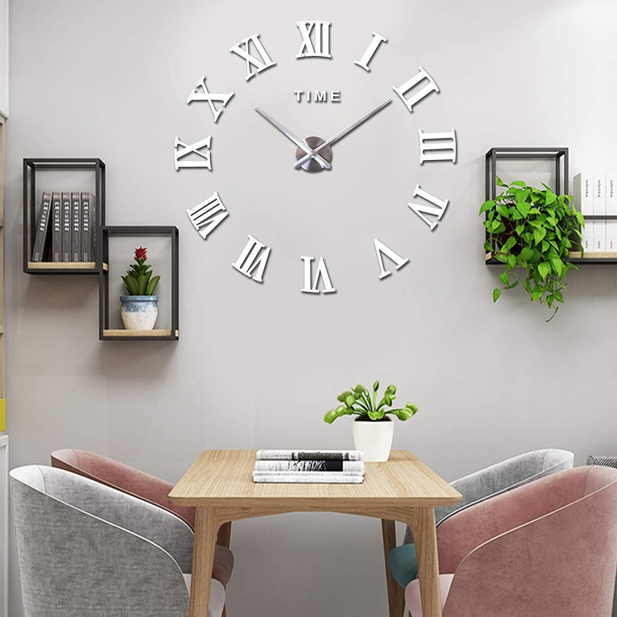 DIY Sticker Wall Clock