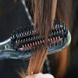 فرشاة تصفيف الشعر الاحترافية 3 في 1، مكواة فرد الشعر، ومكثف الشعر - تقنية أيونية من JOY