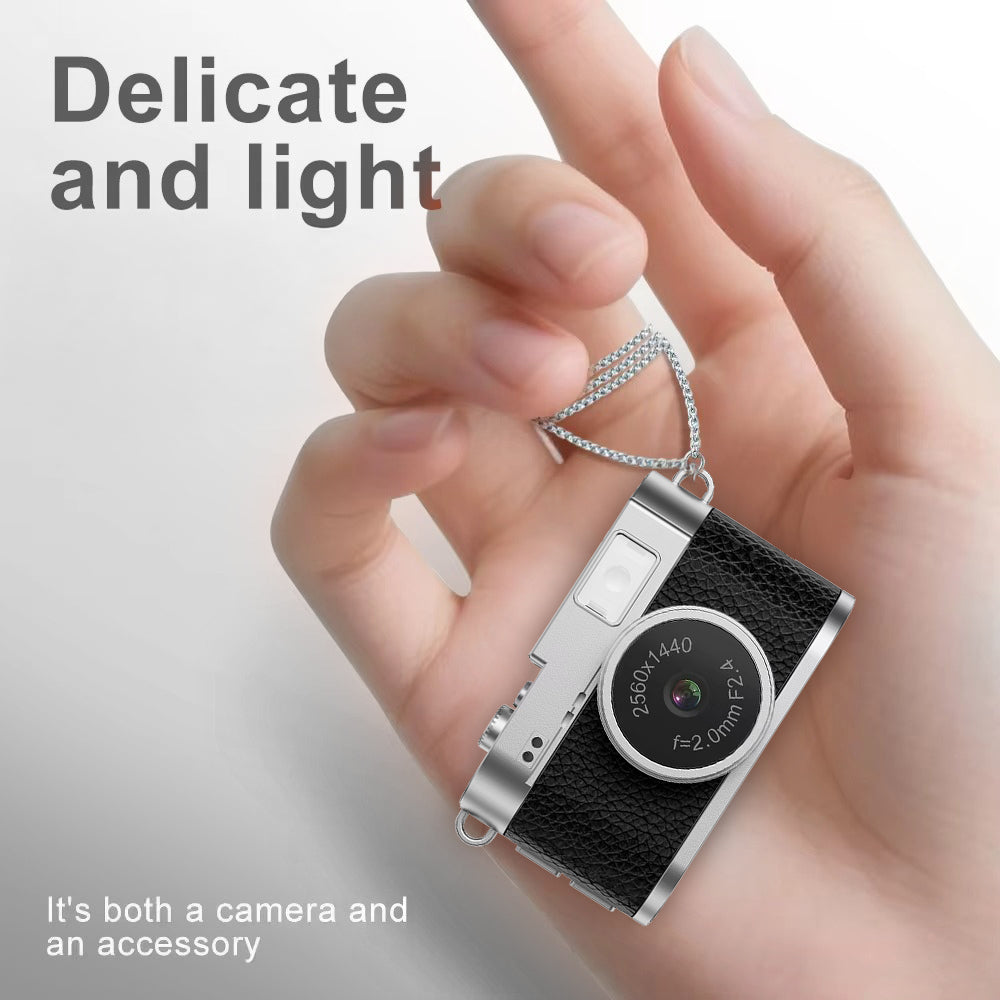 Mini Digital Camera – Portable (2K) Camcorder, Switchable Filters and