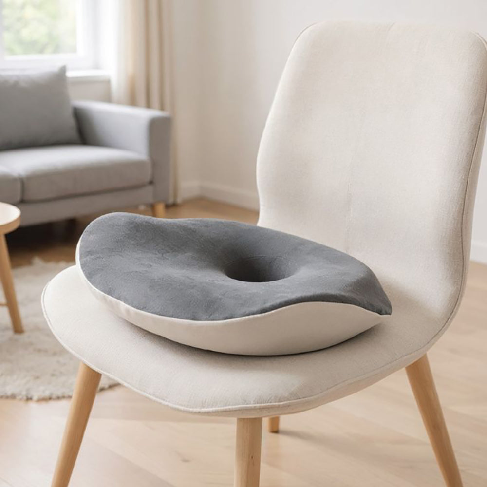 Ergoflex Seat Cushion, Memory Foam Support, 150kg Capacity, Durable Fabric by Green Lion