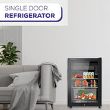 63L Compact Mini Refrigerator with Quiet R600a Cooling for Bedrooms, Offices & Small Spaces by Green Lion