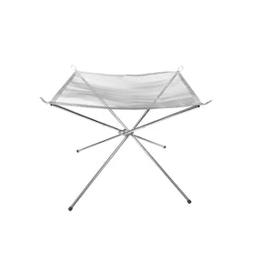 Portable Outdoor Camping Fire Pit, 22", With Bag, Stainless Steel Stand by Green Lion | Fire Pit | SASKA Trading