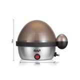 غلاية بيض كهربائية - 350 واط، تتسع حتى 7 بيضات، إيقاف تشغيل تلقائي، طرية - متوسطة - صلبة، من RAF