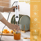 Handheld Stick Blender 400W with 2-Speed Control & Stainless-Steel Blades for Smoothies, Soups, Sauces & Baby Food by DENX
