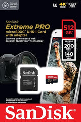 Sandisk Extreme Pro Micro Sd Card 200Mps - SASKA Trading