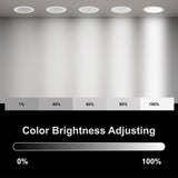 Color Brightness Adjusting Saska smart downlight wifi 