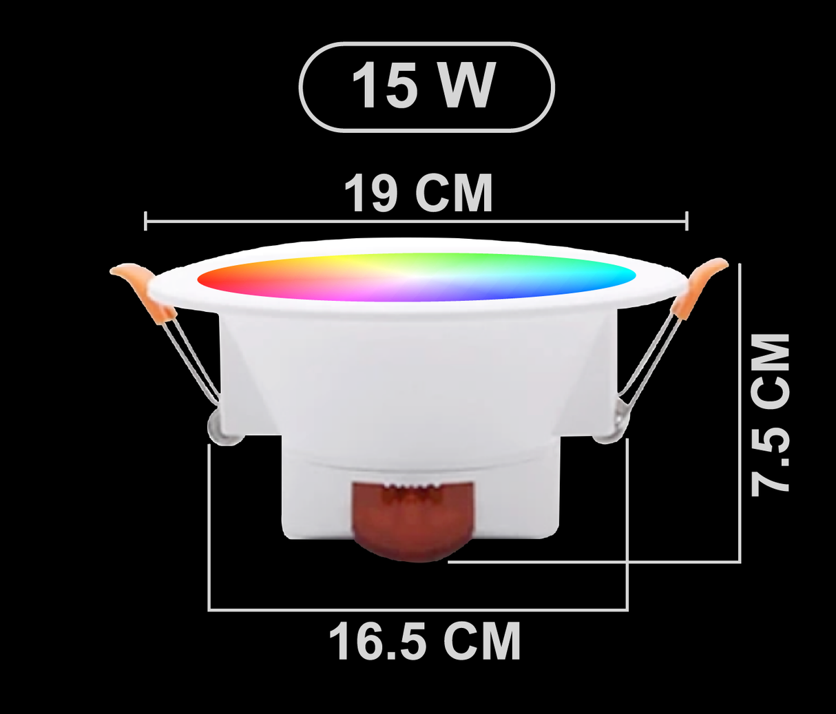 Saska smart downlight 15W