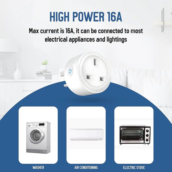 Saska Smart Plug A16 White