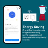 Energy Saving Saska smart wall socket Double