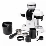 Semi-Automatic Espresso Coffee Maker – Built-in Grinder and Brewer All-in-One, 19 Bar High-Pressure Extraction by iCafilas