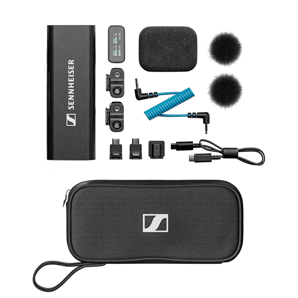 2-Channel All-In-One Microphone System Profile Wireless by Sennheiser  Wireless Microphone SASKA Trading