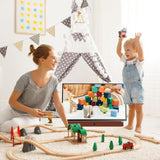 24″ FHD Portable Smart TV with Built‑in Battery, Google TV, HDMI and USB with Carrying Case by SKYWORTH