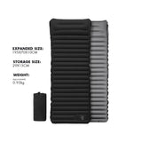 مرتبة هوائية قابلة للنفخ ناعمة للتخييم والسفر - وسادة نوم مريحة للنزهات والمشي لمسافات طويلة والمنزل