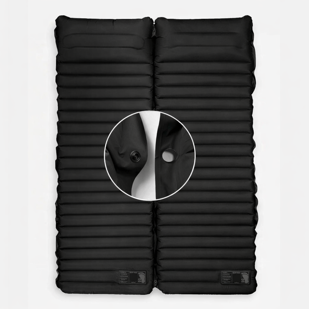 مرتبة هوائية قابلة للنفخ ناعمة للتخييم والسفر - وسادة نوم مريحة للنزهات والمشي لمسافات طويلة والمنزل