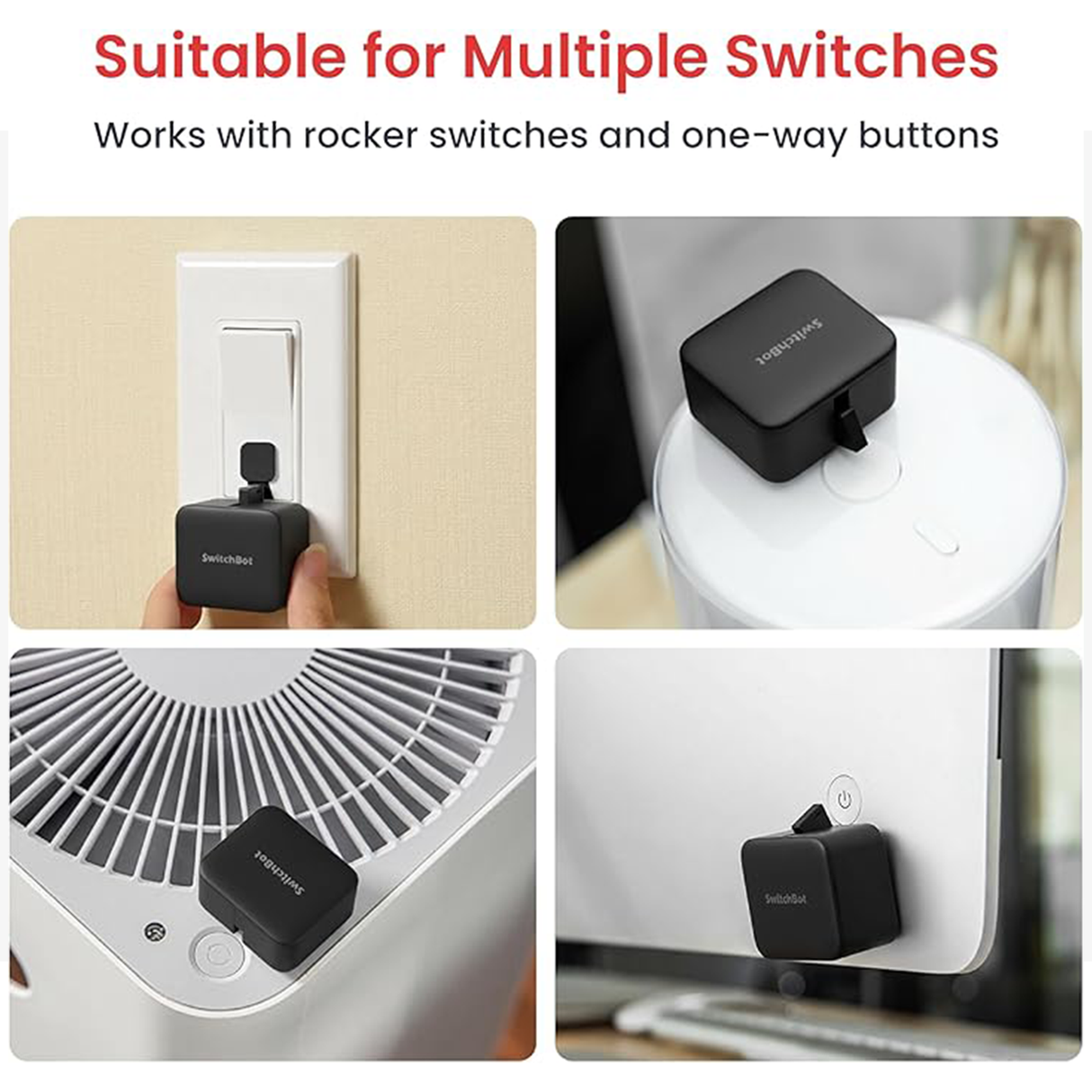 Smart Button S1 for Switch On / Off by SwitchBot