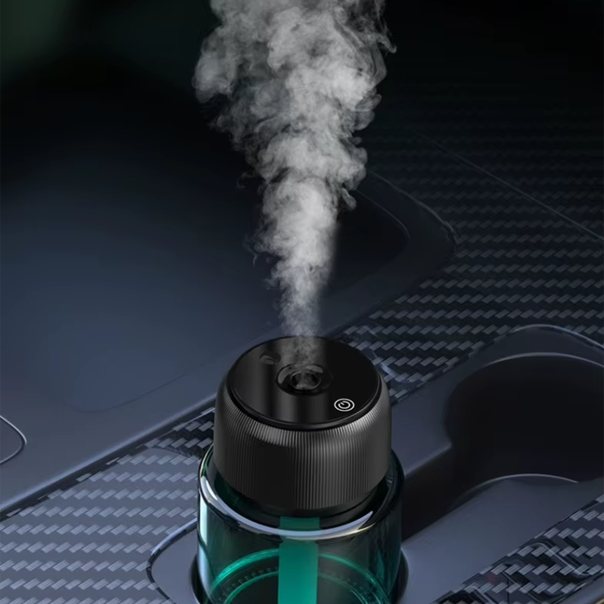 Smart Car Air Freshener with Mini Fragrance Bottle