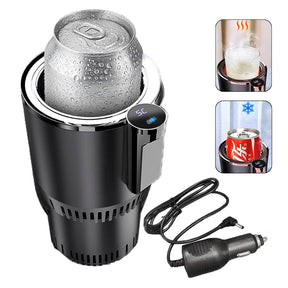 Smart Car Cup Cooler & Heater – Portable 2 in 1 Car Beverage Warmer and Cooling Cup Holder with One-Button Temperature Control - SASKA - SASKA UAE