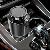 Smart Car Cup Cooler & Heater – Portable 2 in 1 Car Beverage Warmer and Cooling Cup Holder with One-Button Temperature Control