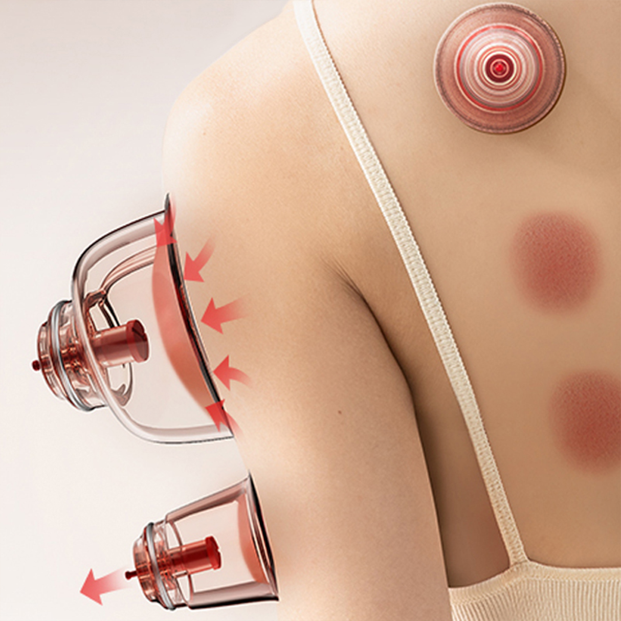 Smart Cupping Therapy Kit Automatic and Manual Set by TechLove | Massager | SASKA Trading Dubai UAE