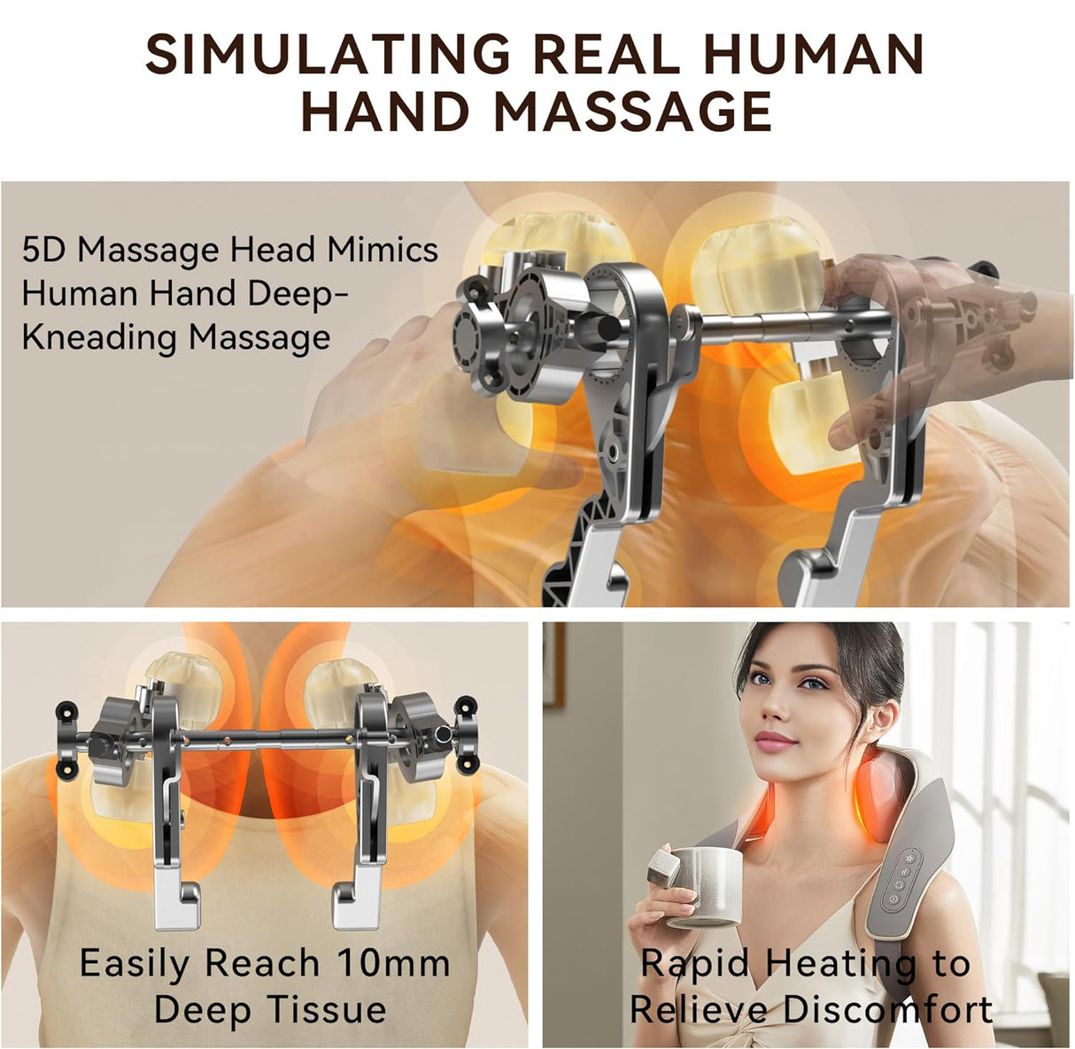 Smart Kneading Neck Massage - SASKA