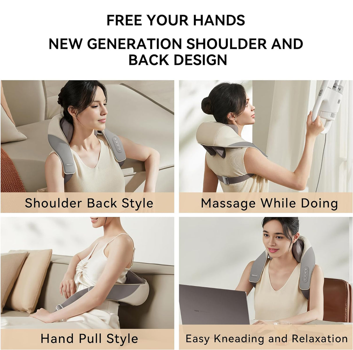 Smart Kneading Neck Massage - SASKA