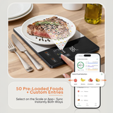 Smart Nutrition Food Scale with LCD Display – Digital Kitchen Weight Scale