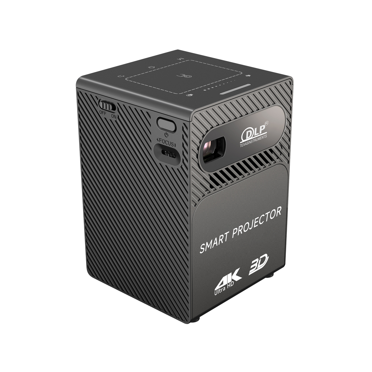 Smart Projector P18 4K – Android Projector with 2GB RAM, 32GB Storage, Ultra HD Home Cinema