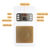 Smart Bluetooth Wall Quran Speaker with 16 Translations, Built-in FM radio and MP3 player