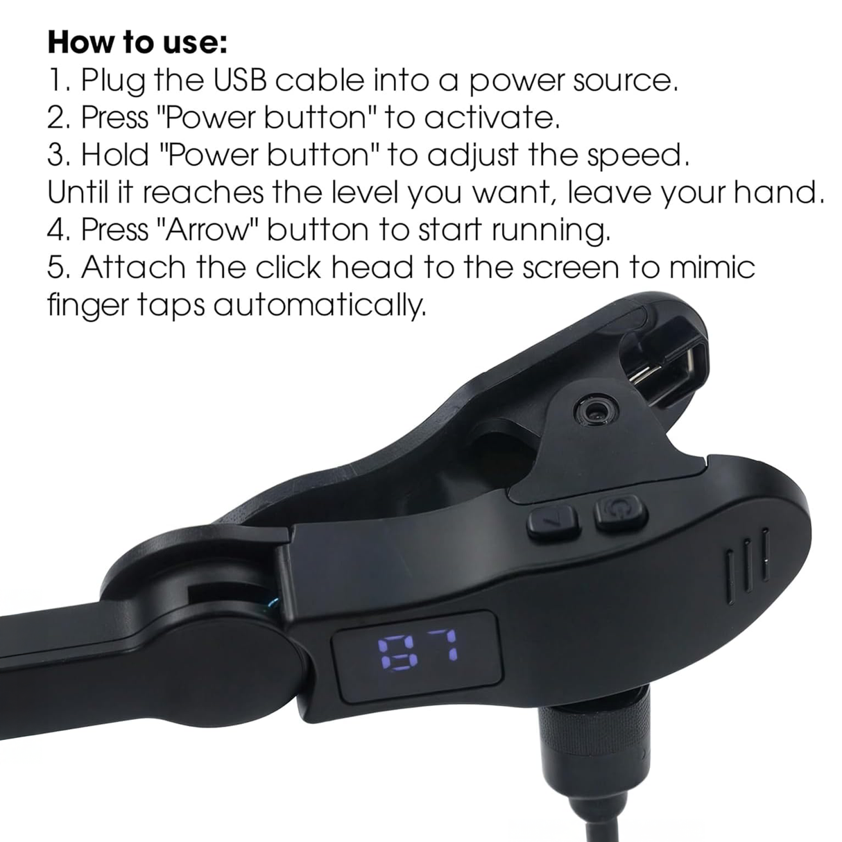 Smart Tap Auto Screen Clicker | Phone clicker | SASKA Trading Dubai UAE