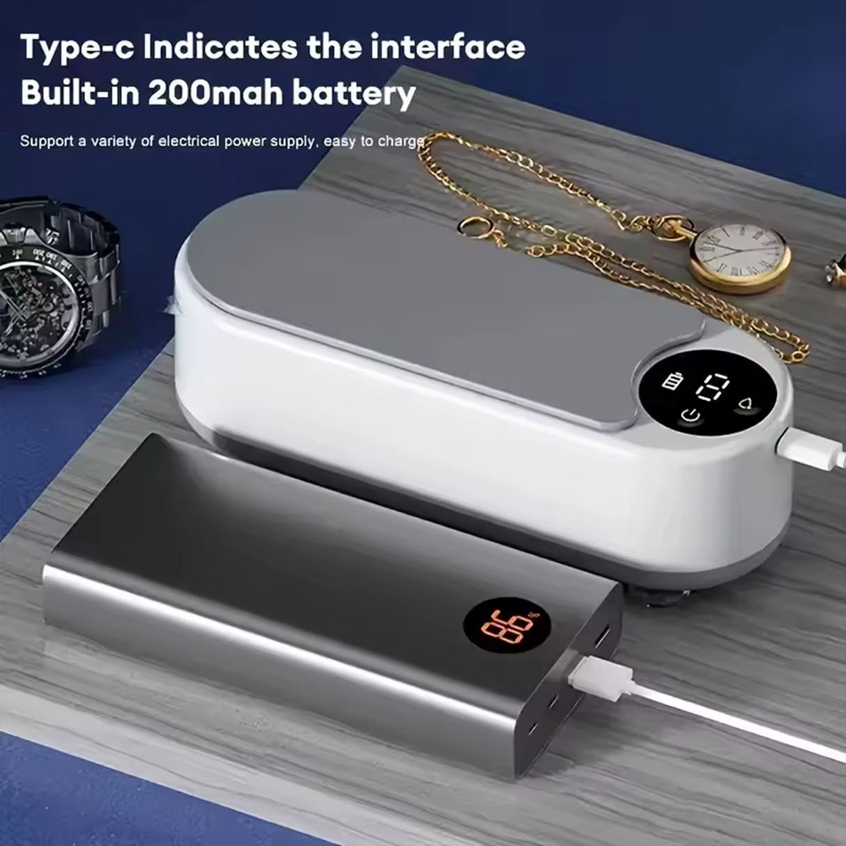 Smart Ultrasonic Glasses & Jewelry Cleaner | Glasses Cleaner | Buy Now at SASKA Trading